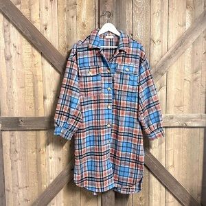 Paper Crane Plaid Women's Jacket EUC